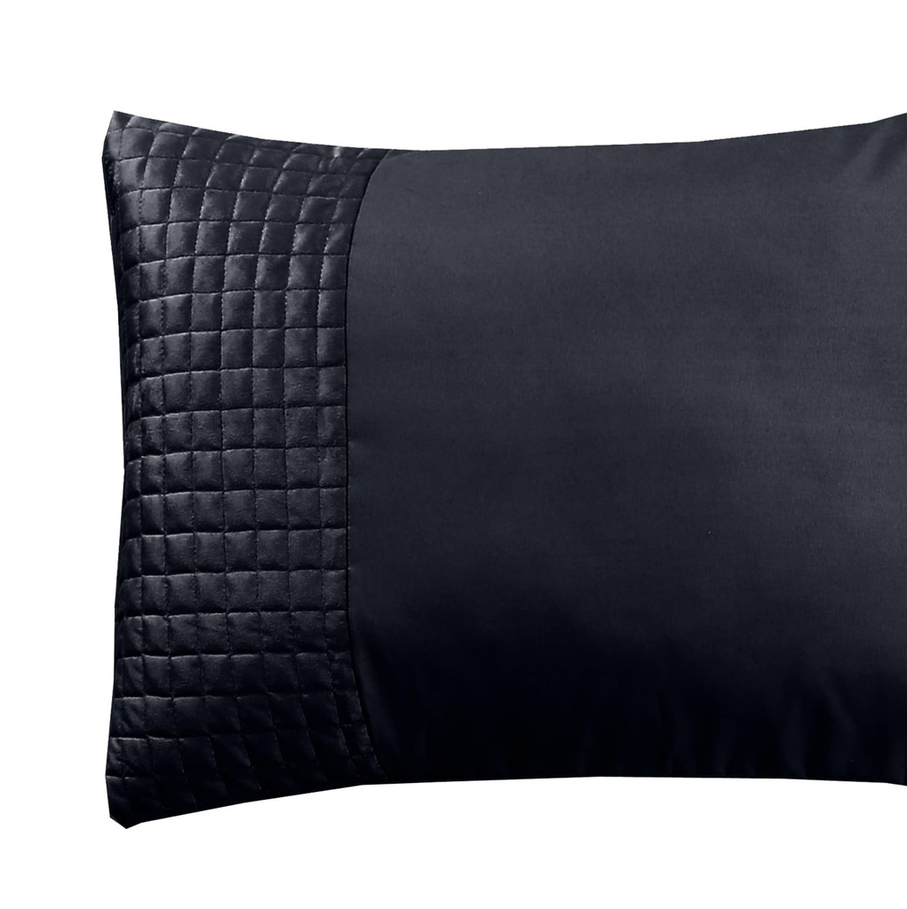 SET OD 2 JASTUČNICE VELVET BAND BLACK 