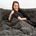 POSTELJINA TEDDY TIGER BLACK