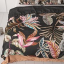 POSTELJINA SATEN FLORA MULTI 
