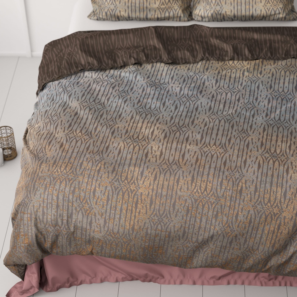 POSTELJINA SATEN GRACE TAUPE 