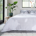 POSTELJINA SATEN INES WHITE 