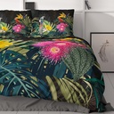 POSTELJINA SATEN DARK VINTAGE BLACK 