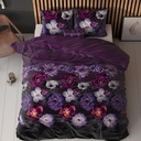 POSTELJINA ELEGANCE MAGIC FLOWER PURPLE 