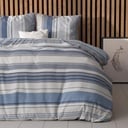 POSTELJINA STRIPY BLUE 