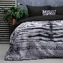 EMBOSSED DEKA ZEBRA GREY 