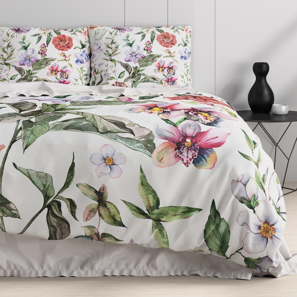 POSTELJINA PERKAL OPHELIA WHITE 