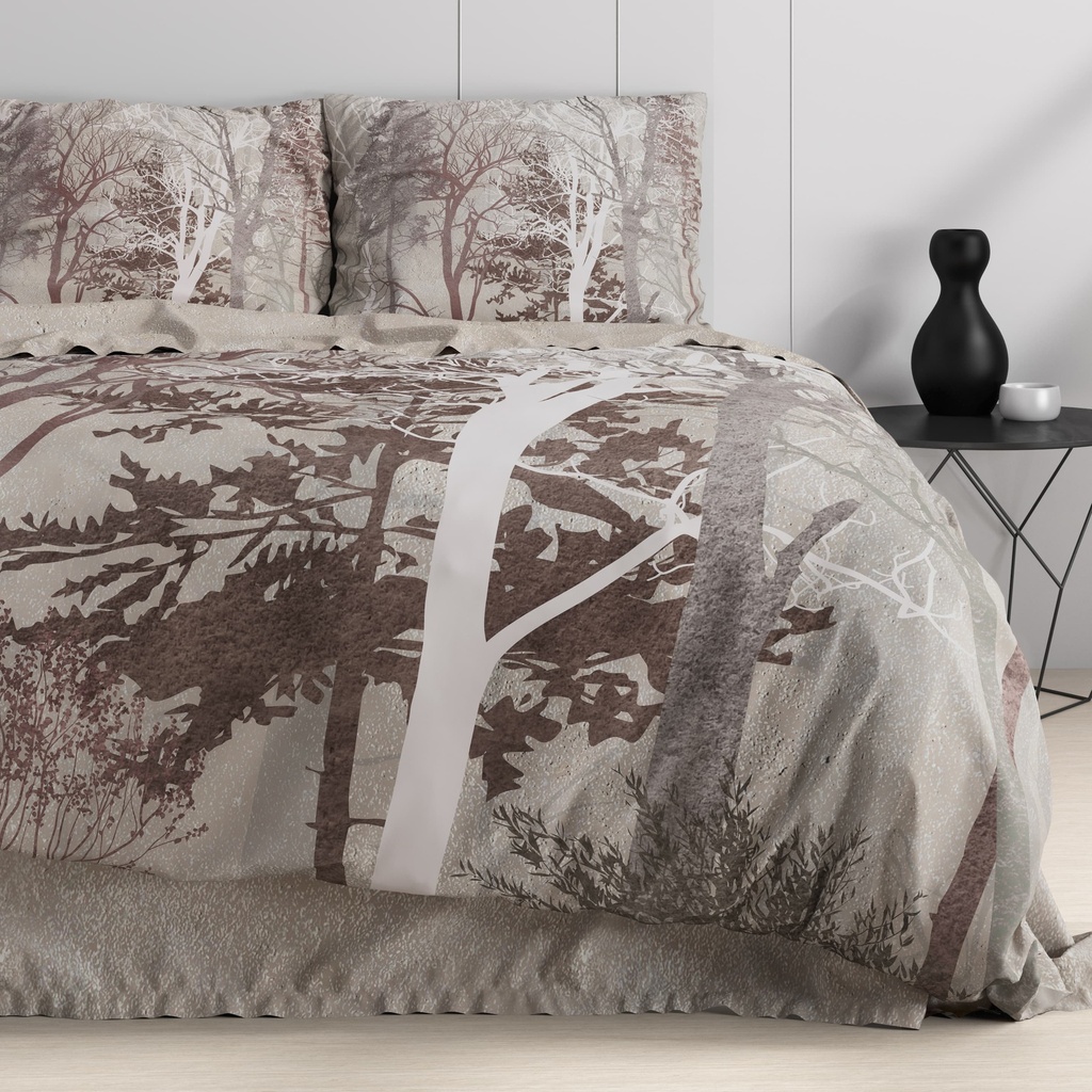 POSTELJINA PERKAL INDRE TAUPE 