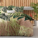 POSTELJINA SATEN MALVA GREEN 