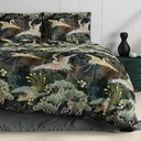 POSTELJINA SATEN LISETTE GREEN 