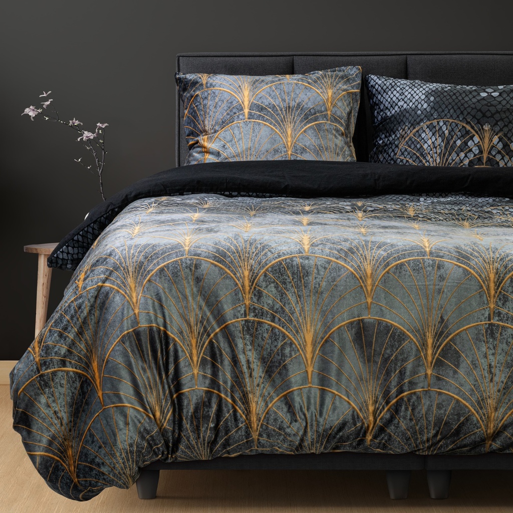 POSTELJINA VELVET SIGNATURE GREY