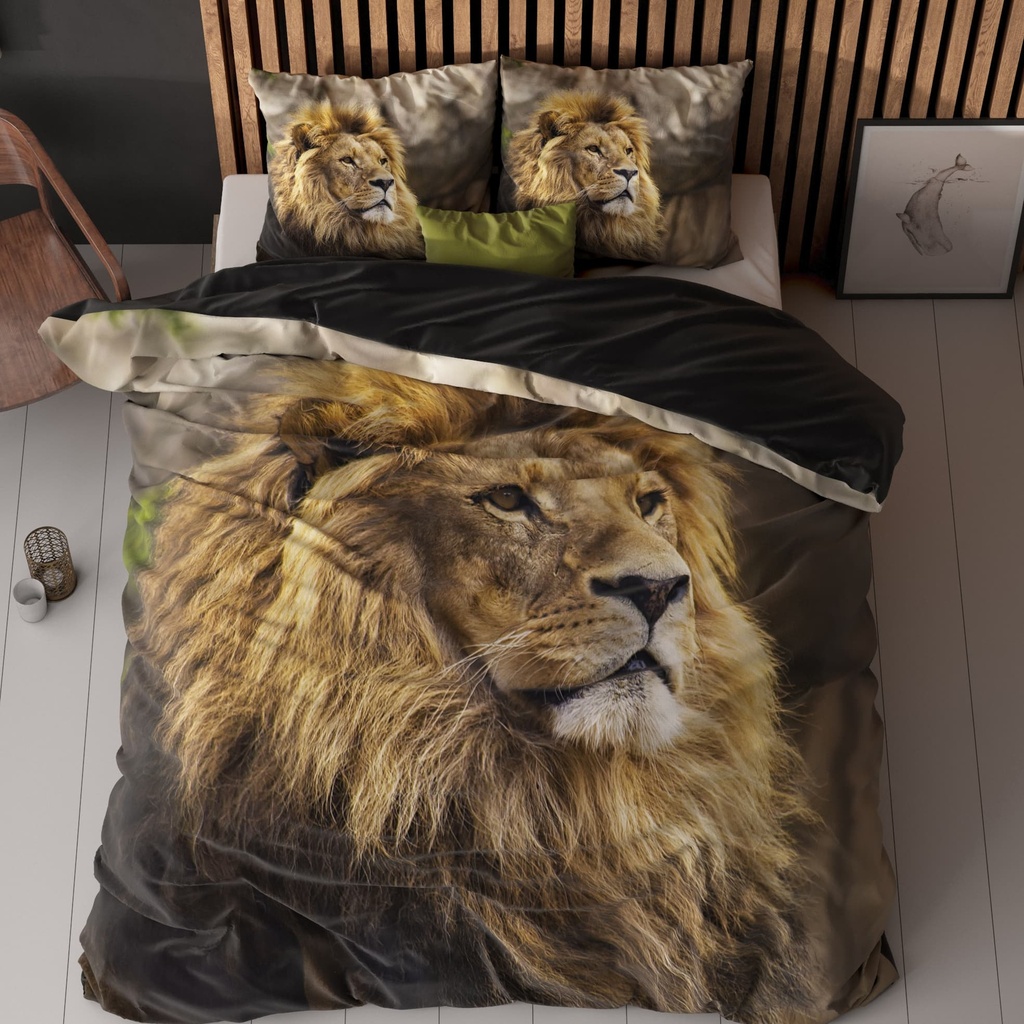 POSTELJINA PERKAL LION MIND TAUPE 