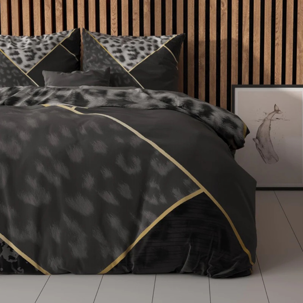 POSTELJINA PERKAL PANTHER VIBE ANTHRACITE 