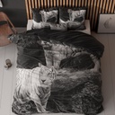 POSTELJINA PERKAL TIGERS GREY 
