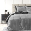POSTELJINA VELVET UNI GREY 