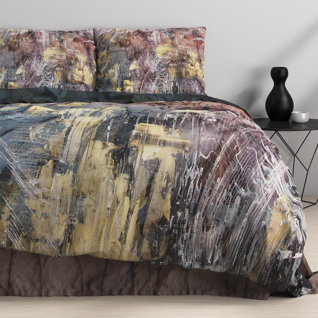 POSTELJINA SATEN MARBLE SARDA MULTI 