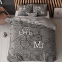 POSTELJINA PERKAL MR AND MRS 3 ANTHRACITE 