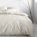 POSTELJINA SATEN UNI CREAM 