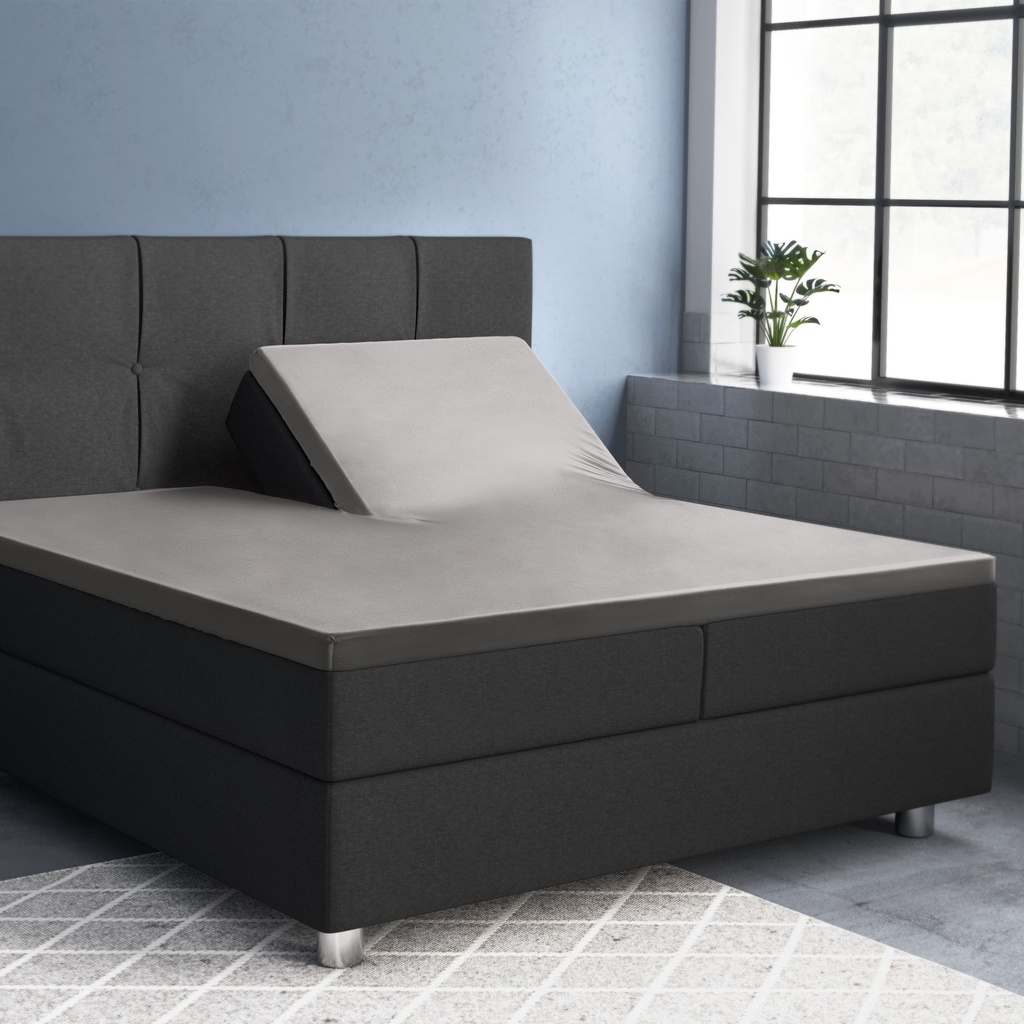 SATENSKA PLAHTA ZA SPLIT TOPPER SA GUMICOM GREY 
