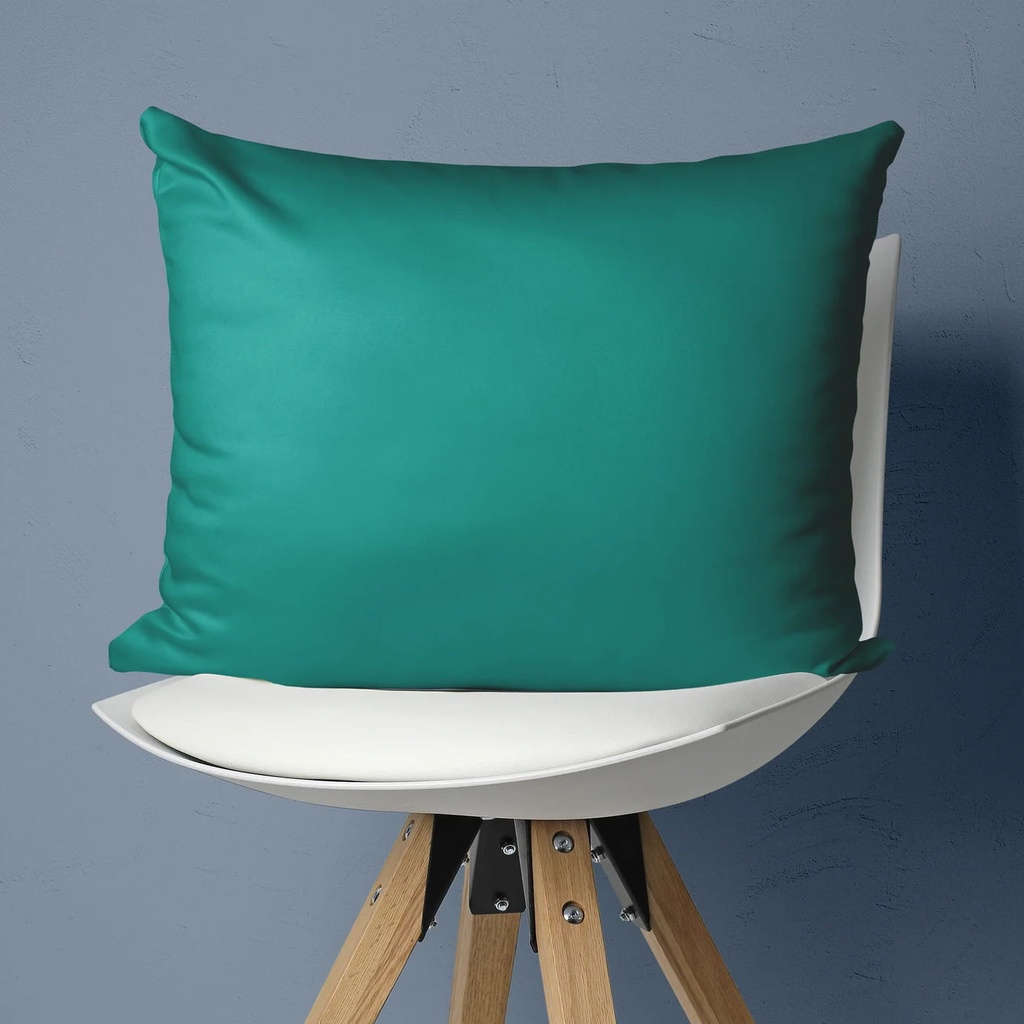 SET OD 2 JASTUČNICE SATEN DARK GREEN 