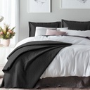 SET PREKRIVAČA I DVIJE JASTUČNICE WAYFAIR BLACK 