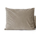 SET OD 2 JASTUČNICE VELVET TAUPE 