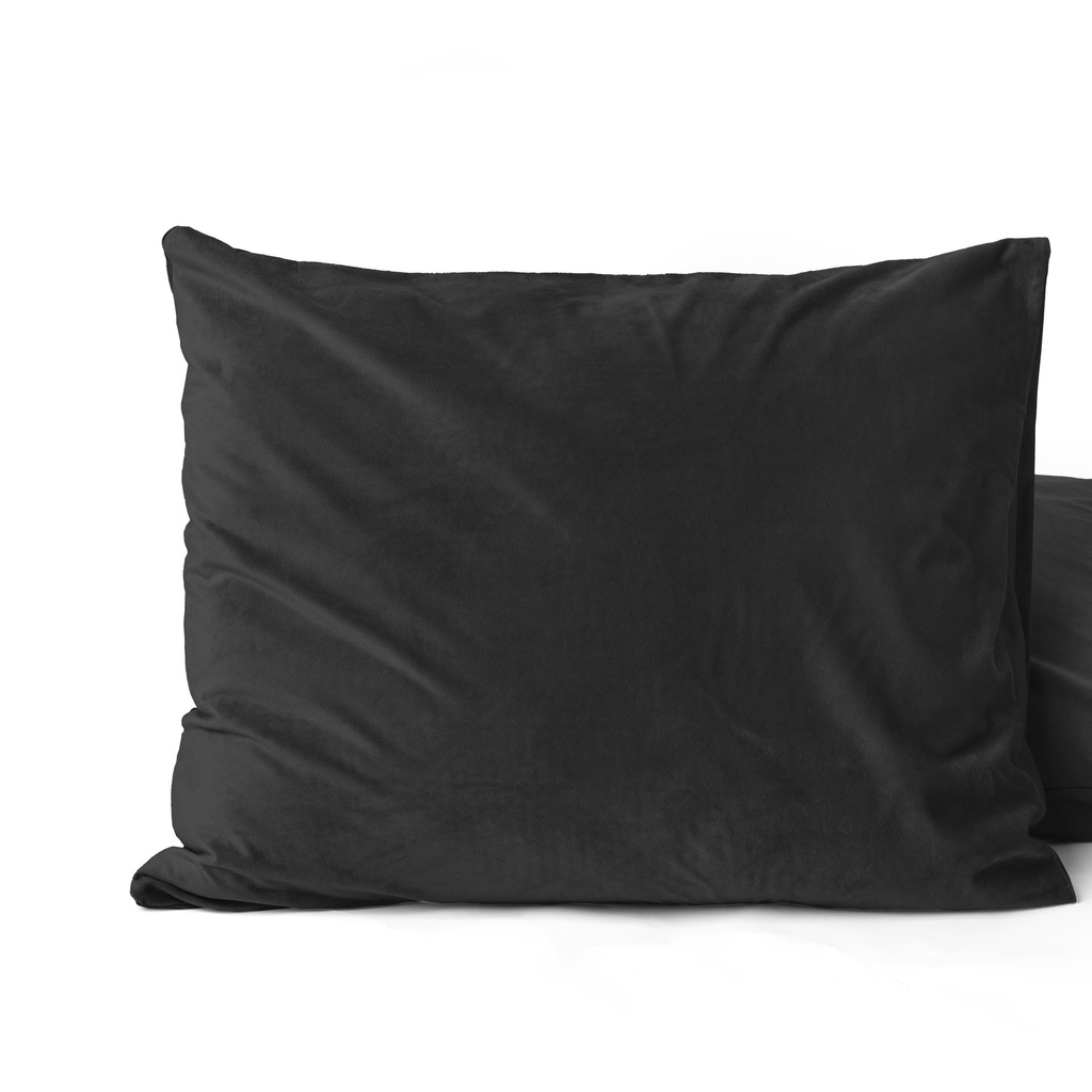 SET OD 2 JASTUČNICE VELVET BLACK 