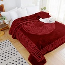EMBOSSED DEKA RED 