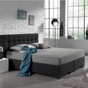 PLAHTA S GUMICOM JERSEY DVOSTRUKO TKANJE GREY 