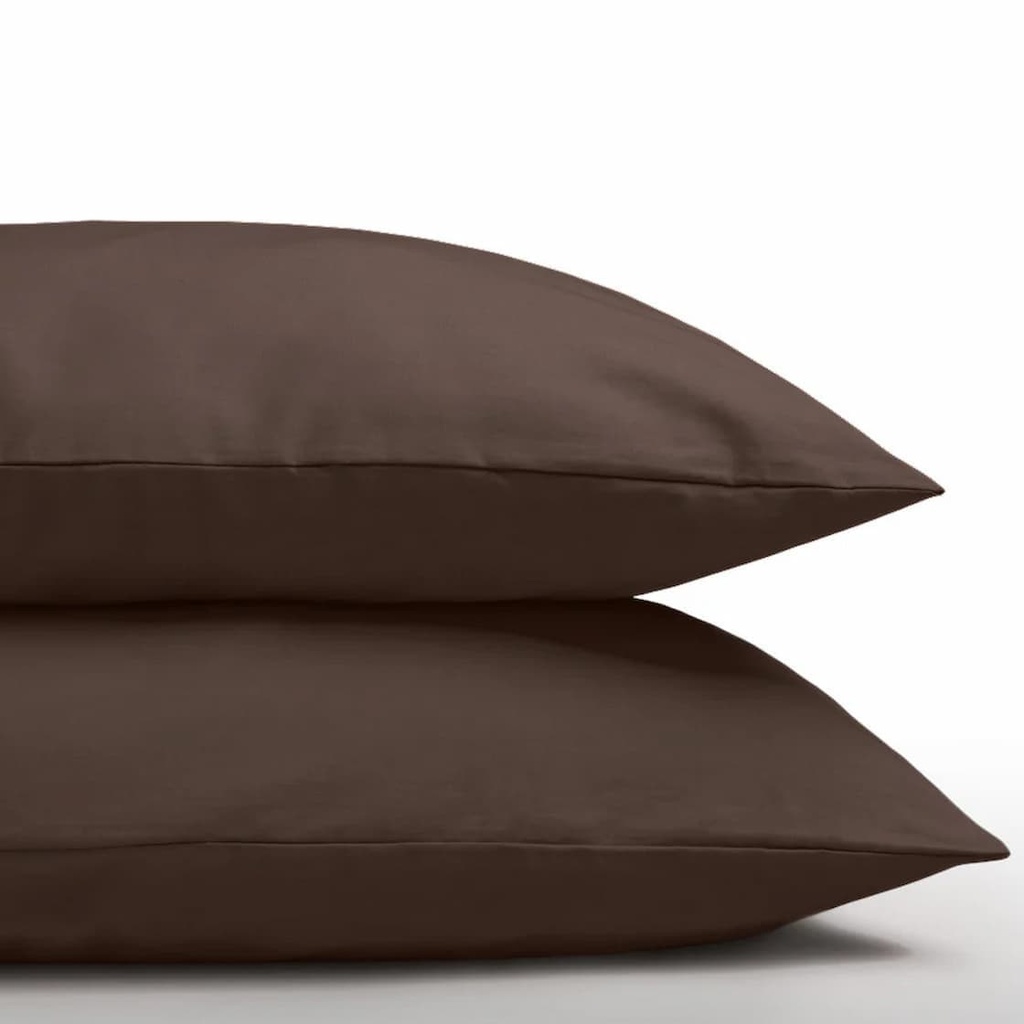 SET OD 2 PAMUČNE JASTUČNICE DEEP TAUPE 