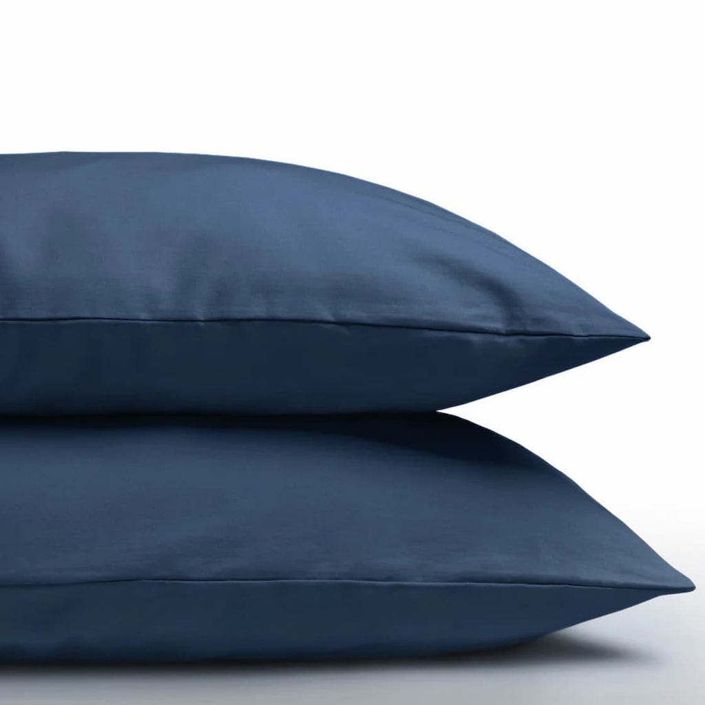 SET OD 2 PAMUČNE JASTUČNICE INDIGO BLUE 
