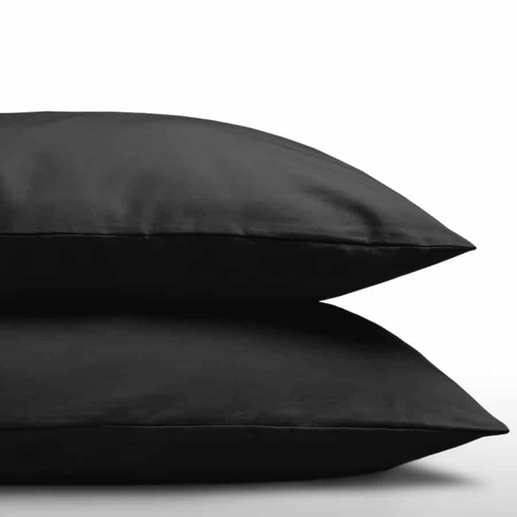 SET OD 2 PAMUČNE JASTUČNICE BLACK 