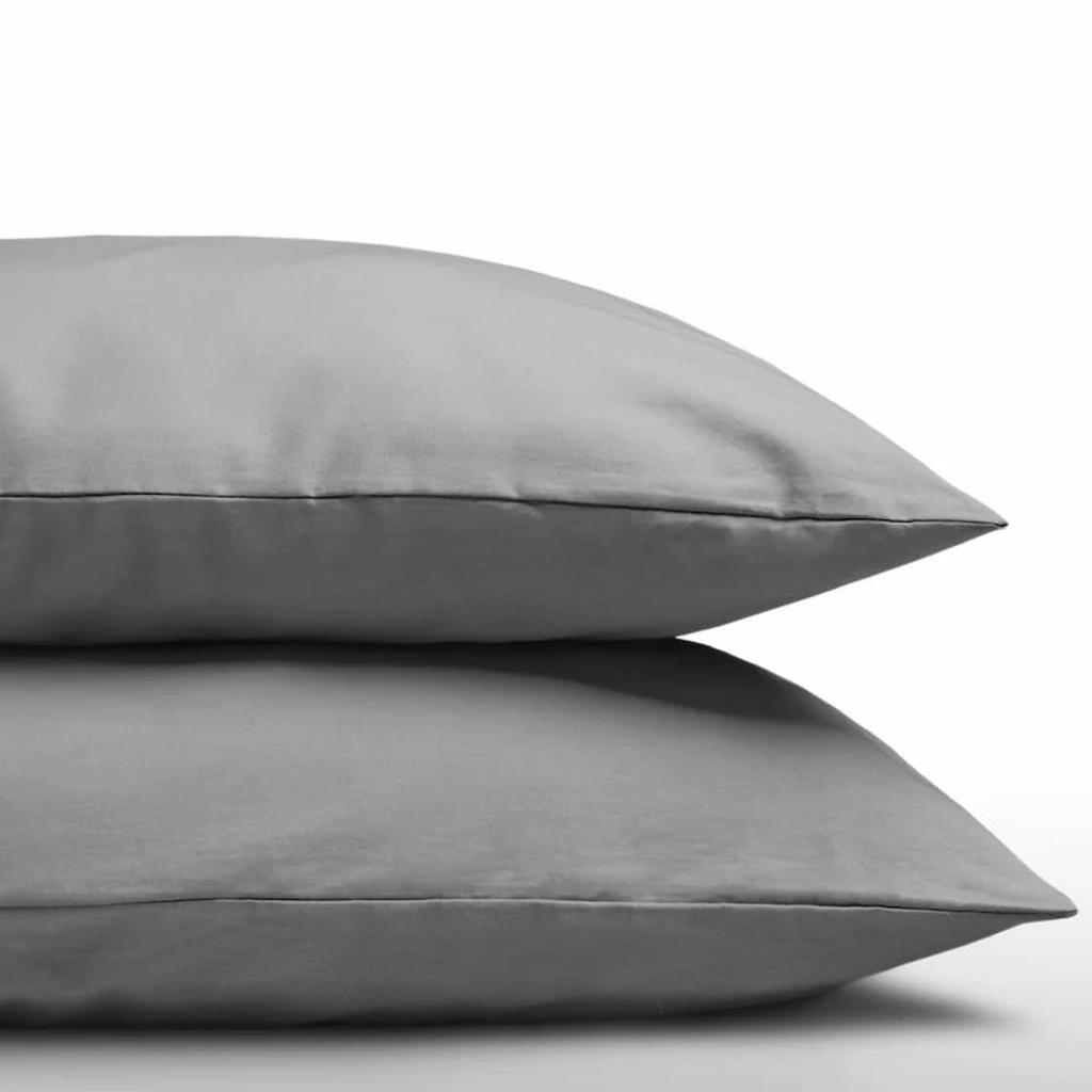 SET OD 2 PAMUČNE JASTUČNICE GREY 