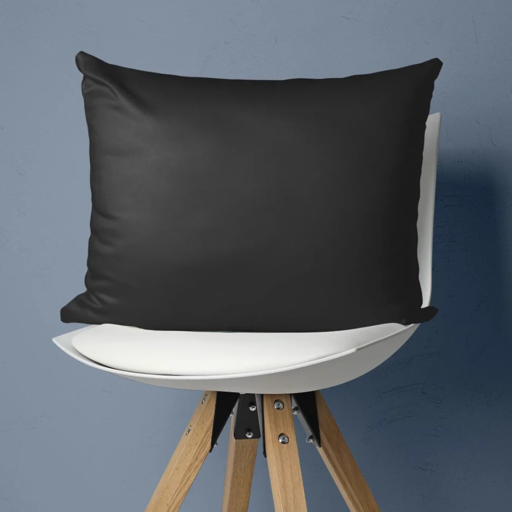 SET OD 2 JASTUČNICE SATEN BLACK 