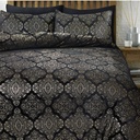 POSTELJINA GLAMOUR TEDDY ART BLACK 