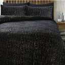 POSTELJINA GLAMOUR TEDDY SPRANKLE BLACK 