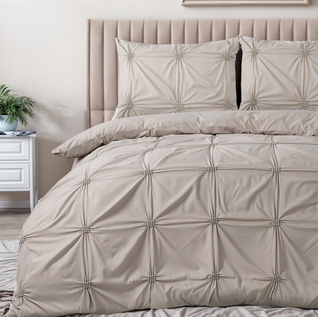 POSTELJINA PUNCH PINTUCK TAUPE 