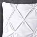 SET OD 2 JASTUČNICE VELVET PINTUCK WHITE