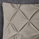 SET OD 2 JASTUČNICE VELVET PINTUCK SAND  