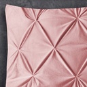 SET OD 2 JASTUČNICE VELVET PINTUCK PINK 