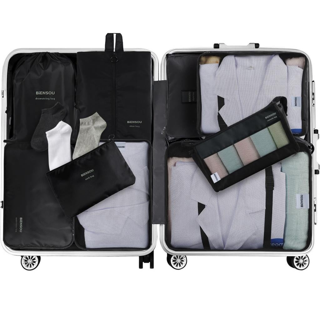 ORGANIZATOR ZA PUTNE KOFERE BLACK SET OD 9