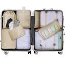 ORGANIZATOR ZA PUTNE KOFERE BEIGE SET OD 9