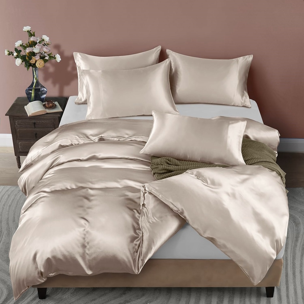 POSTELJINA SATEN 400TC CHAMPAGNE