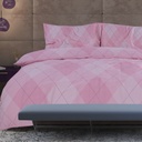 POSTELJINA RHOMBUS PINK
