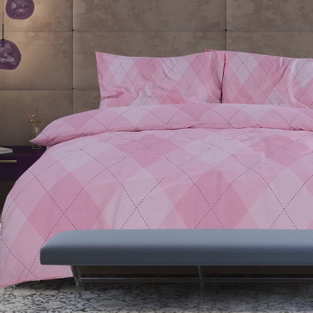 POSTELJINA RHOMBUS PINK