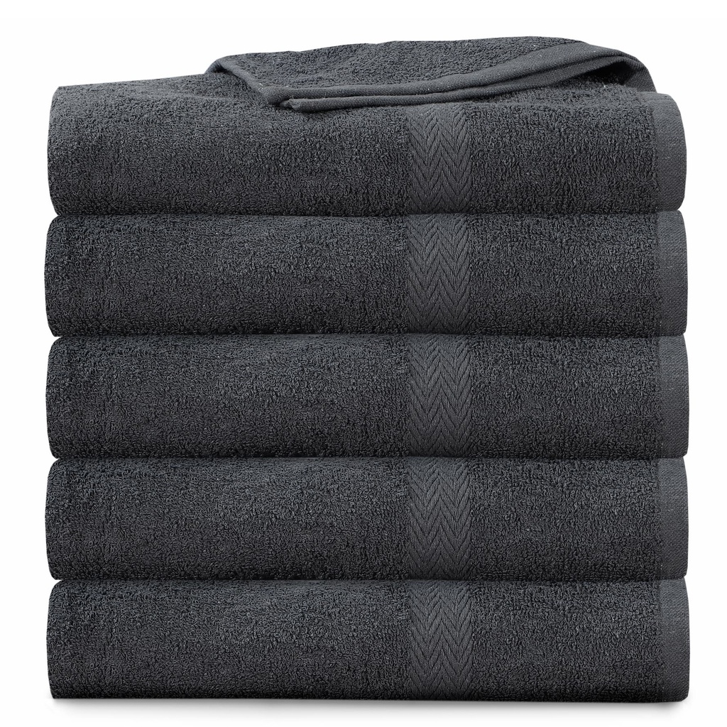 SET OD 5 RUČNIKA DARK GREY 