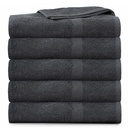 SET OD 5 RUČNIKA DARK GREY 