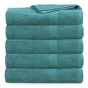 SET OD 5 RUČNIKA TEAL GREEN 