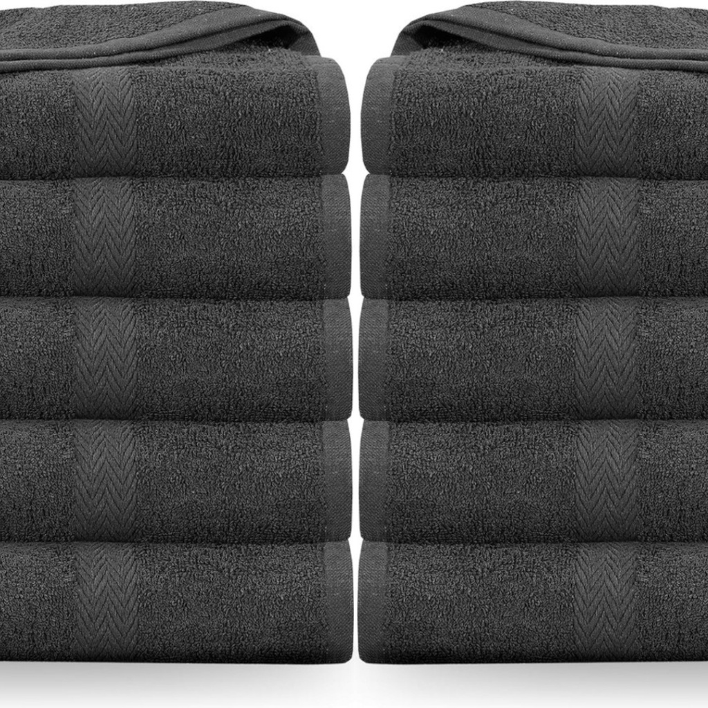 SET OD 10 RUČNIKA 70X140 CM DARK GREY
