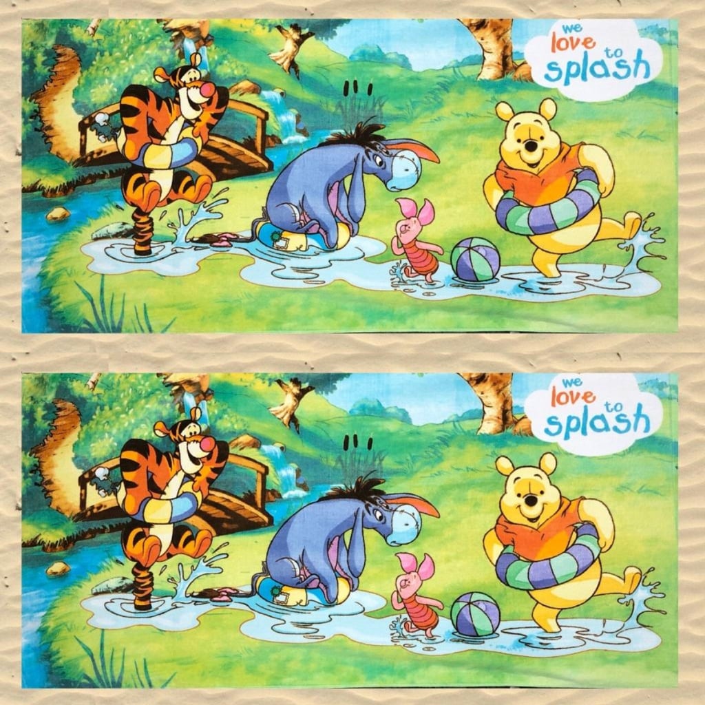 2 PLAŽNA RUČNIKA WINNIE SPLASH