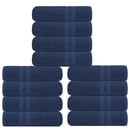 12 RUČNIKA 55X110 CM QUICK DRY NAVY BLUE